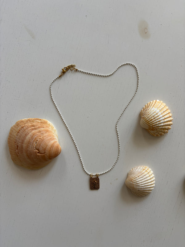 White Sea Shell Necklace
