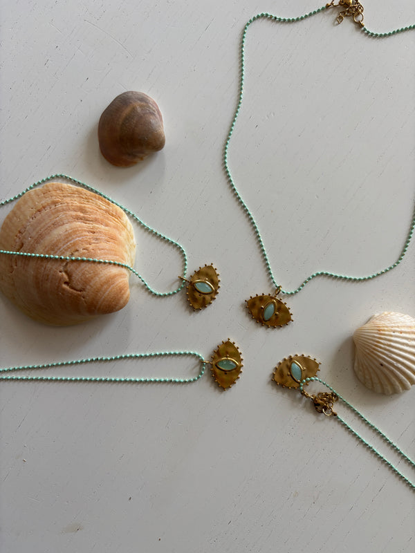 Turquoise Eye Necklace