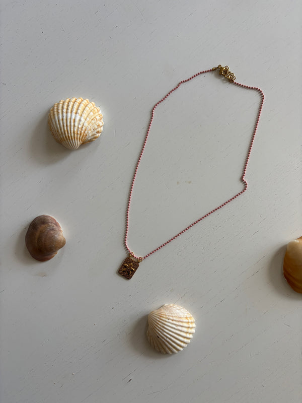 Pink Sea Star Necklace