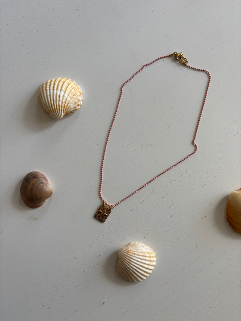 Pink Sea Star Necklace
