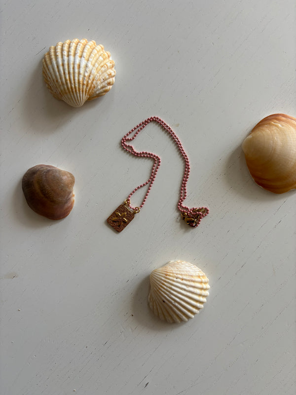 Pink Sea Star Necklace